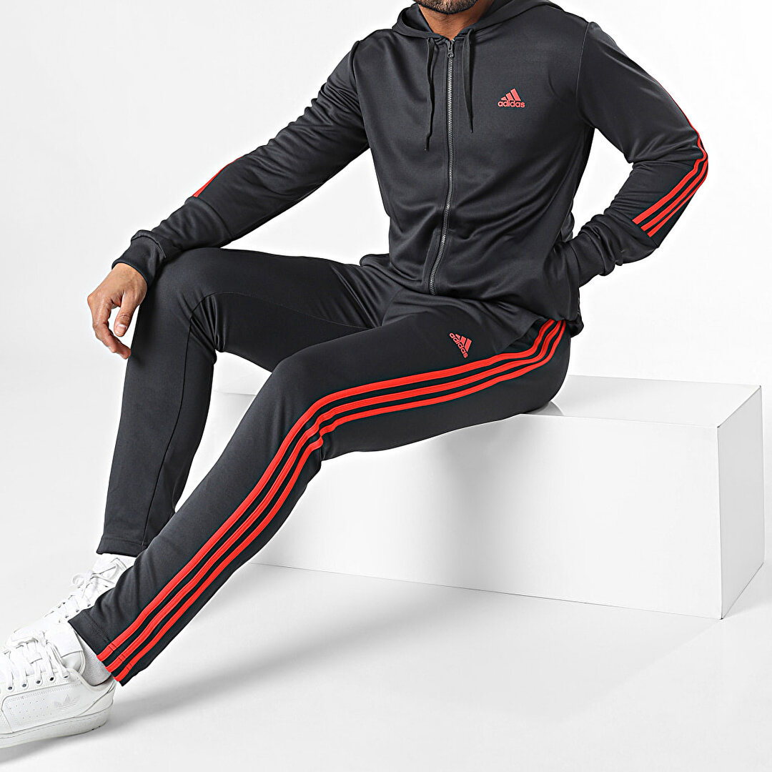 adidas Stripes Dk Erkek Gri Eşofman Takımı IC6764 Sporthink