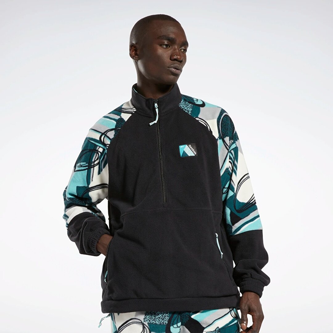 Reebok Classics Ws Half Zip Erkek Sweatshirt HI4586 - Sporthink