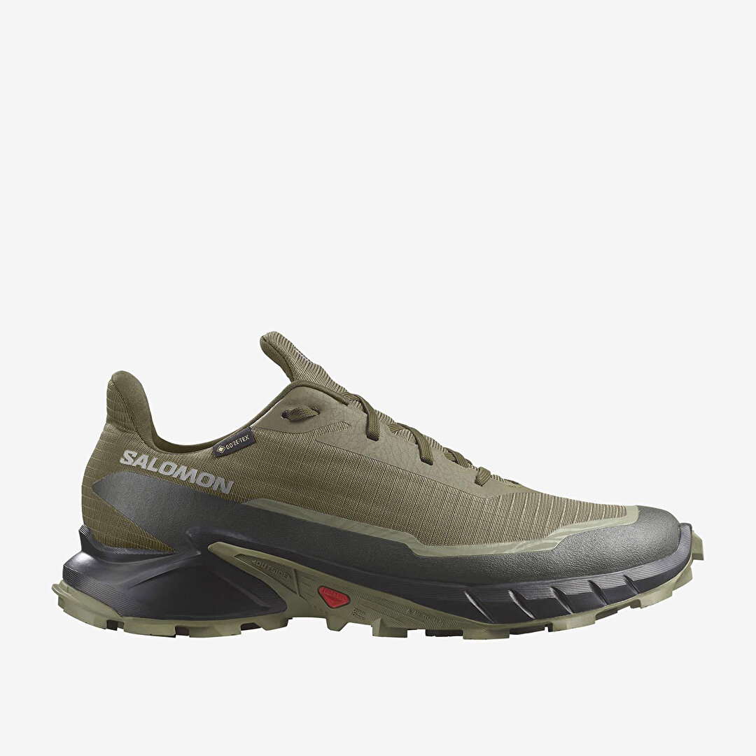 Salomon Alphacross 5 Goretex Erkek Haki Koşu Ayakkabısı L47310300