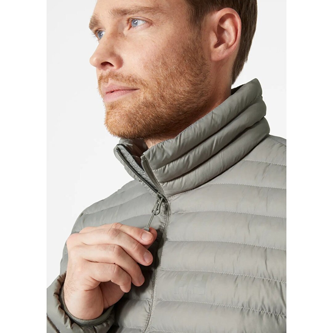 I(アイ) INSULATOR JACKET グレー HELLY HANSEN SIRDAL HOODED INSULATOR JACKET TERRAZZO - Hiking down