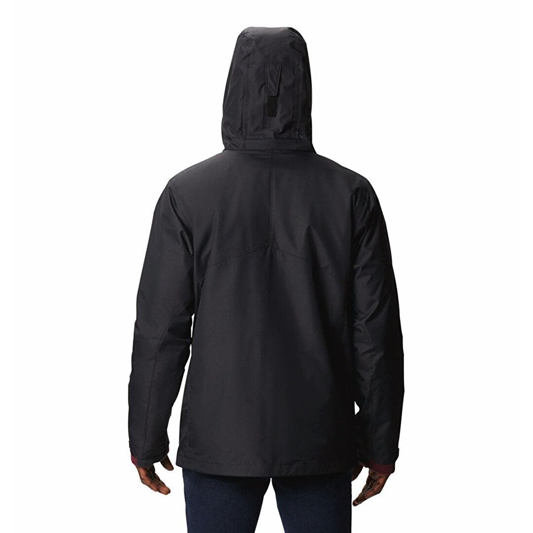 Columbia Bugaboo II Fleece Interchange Erkek Siyah Kapüşonlu Mont