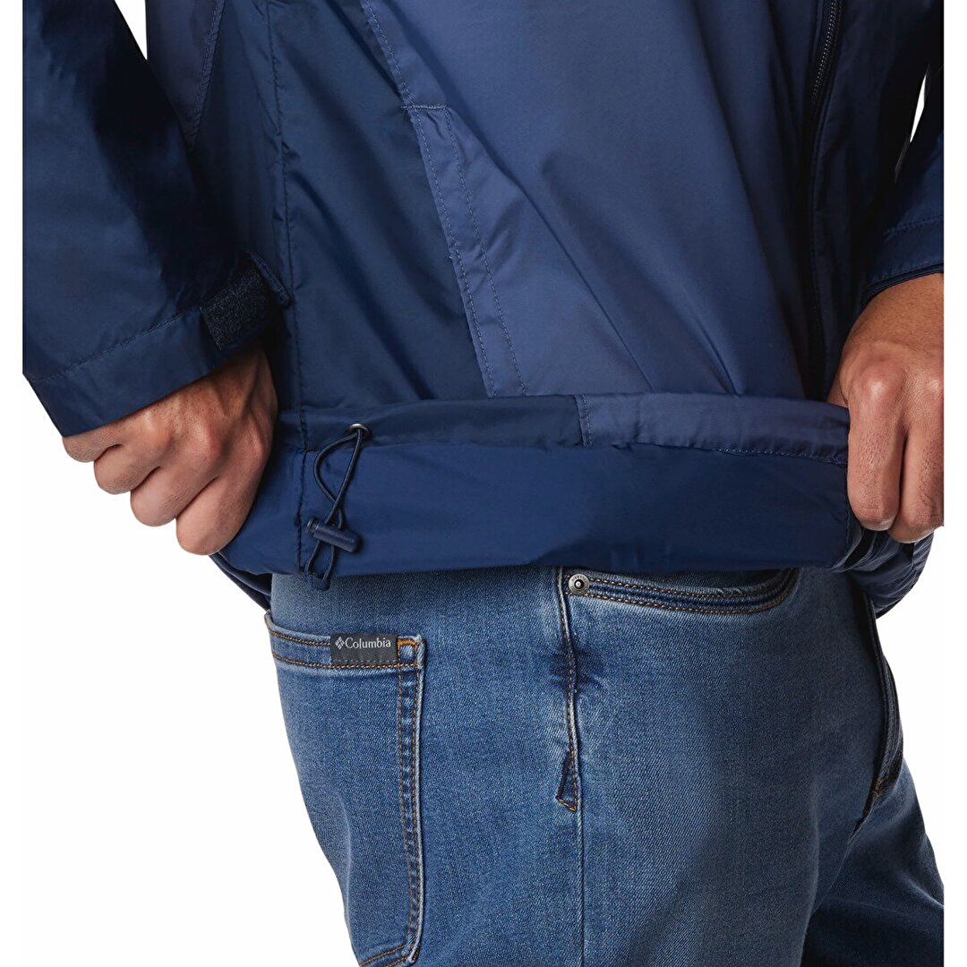 Columbia Glennaker Sherpa Lined Erkek Lacivert Kapüşonlu Ceket