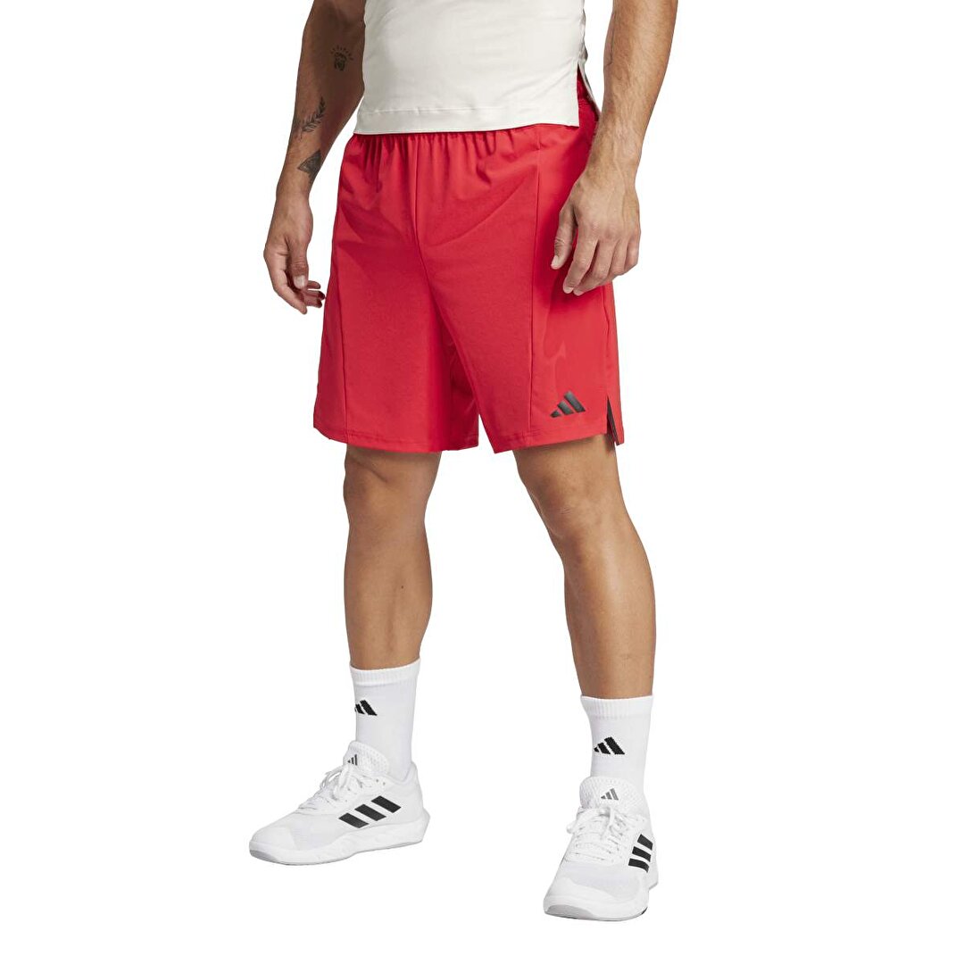 みとー adidas Designed For Training Hybrid Erkek Kırmızı Şort JI8152
