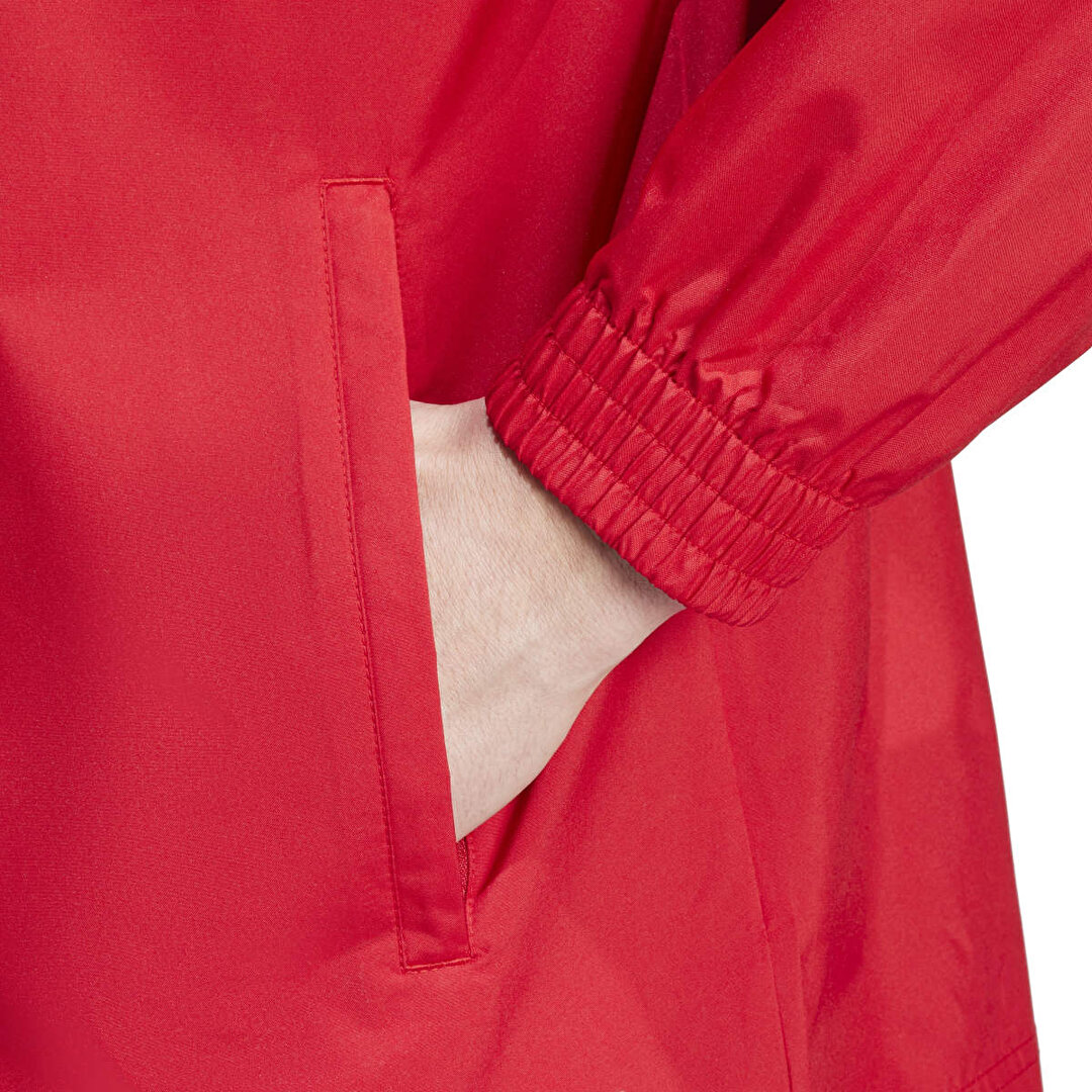 adidas Entrada 22 All Weather Erkek Kırmızı Kapüşonlu Ceket IK4009