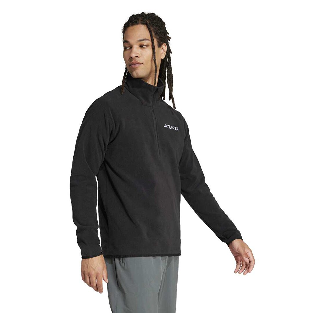 adidas Multi Essentials Erkek Siyah Dik Yaka Sweatshirt JP0783