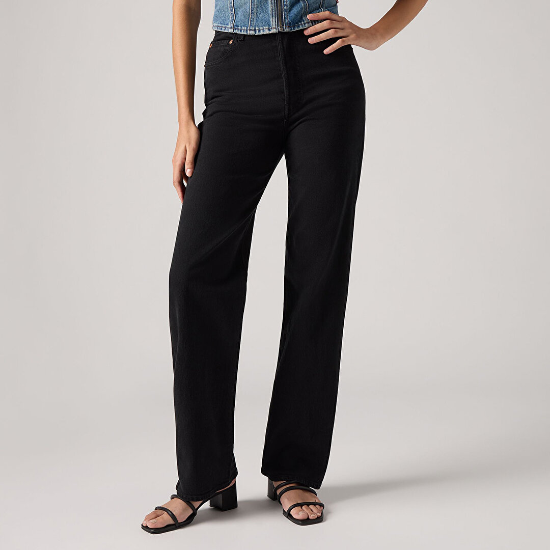 Levi's Ribcage Full Length Kadın Siyah Jean 79078-0023 - Sporthink