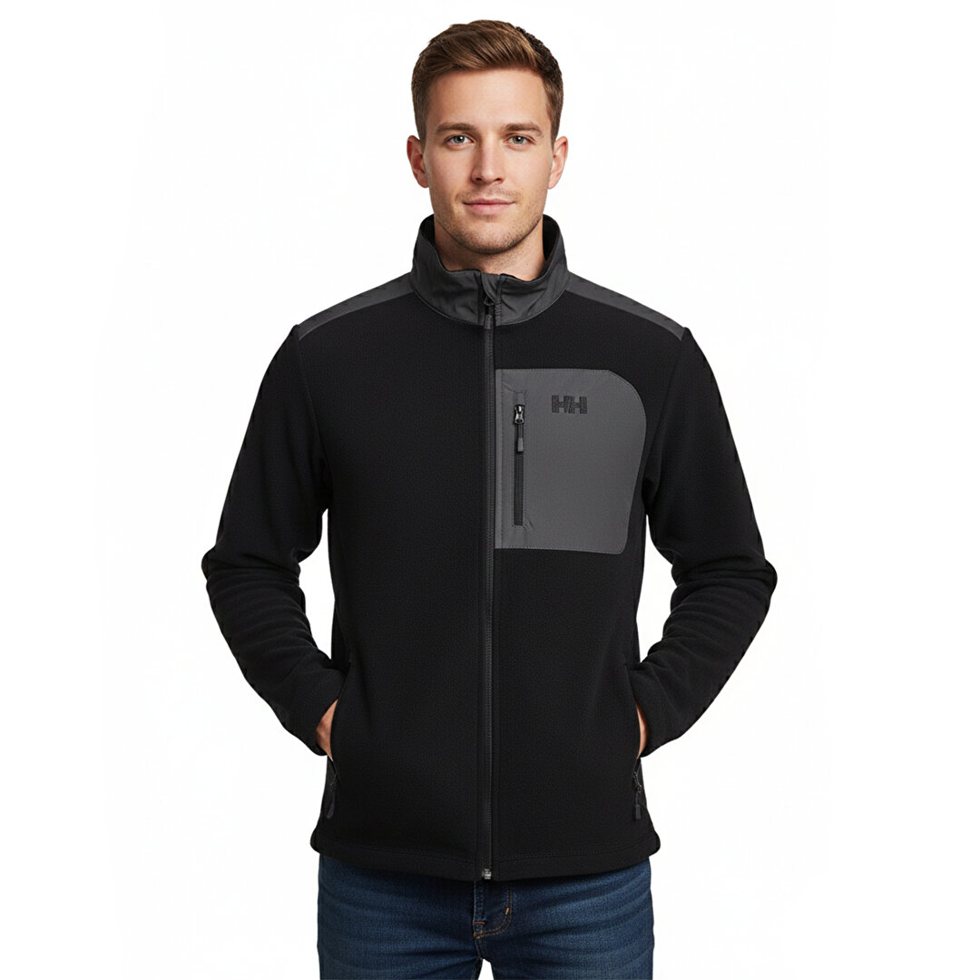 Helly Hansen Polar Block Erkek Siyah Dik Yaka Ceket 12009-990
