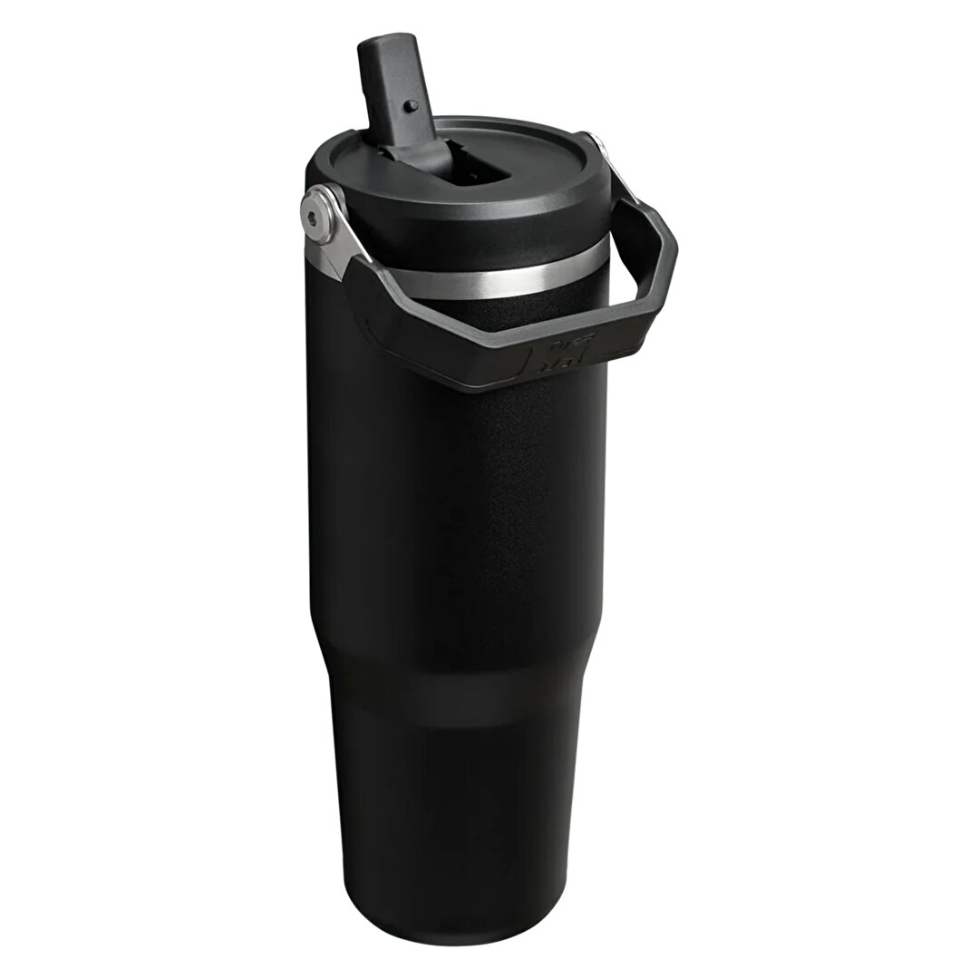 Stanley The IceFlow Flip Straw Siyah Pipetli Termos Bardak | 0.8 L