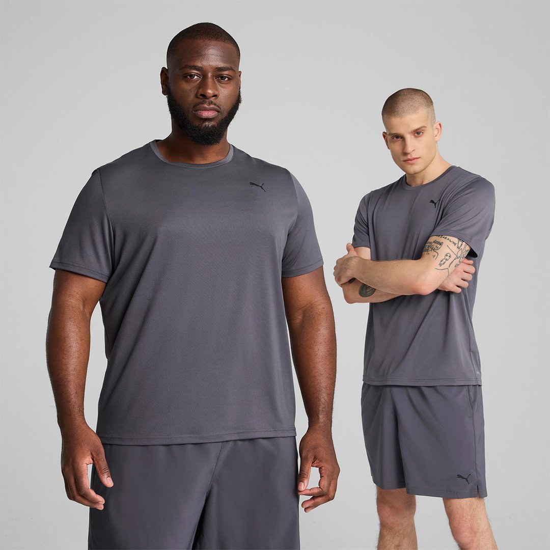 Puma Tad Essential Solid Cat Erkek Gri Tişört 52590869 - Sporthink