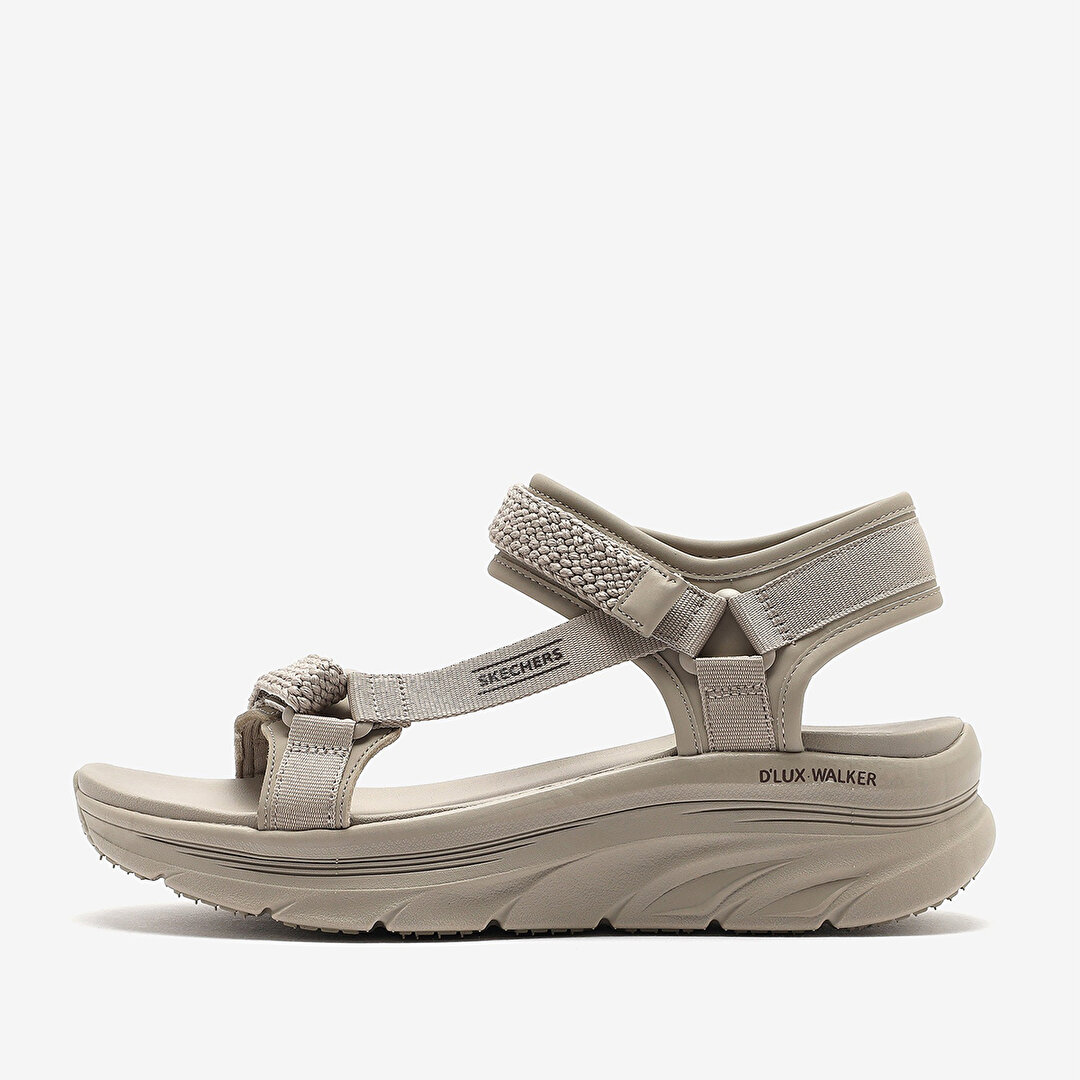 Skechers D'lux Walker-Pretty Field Kadın Bej Sandalet