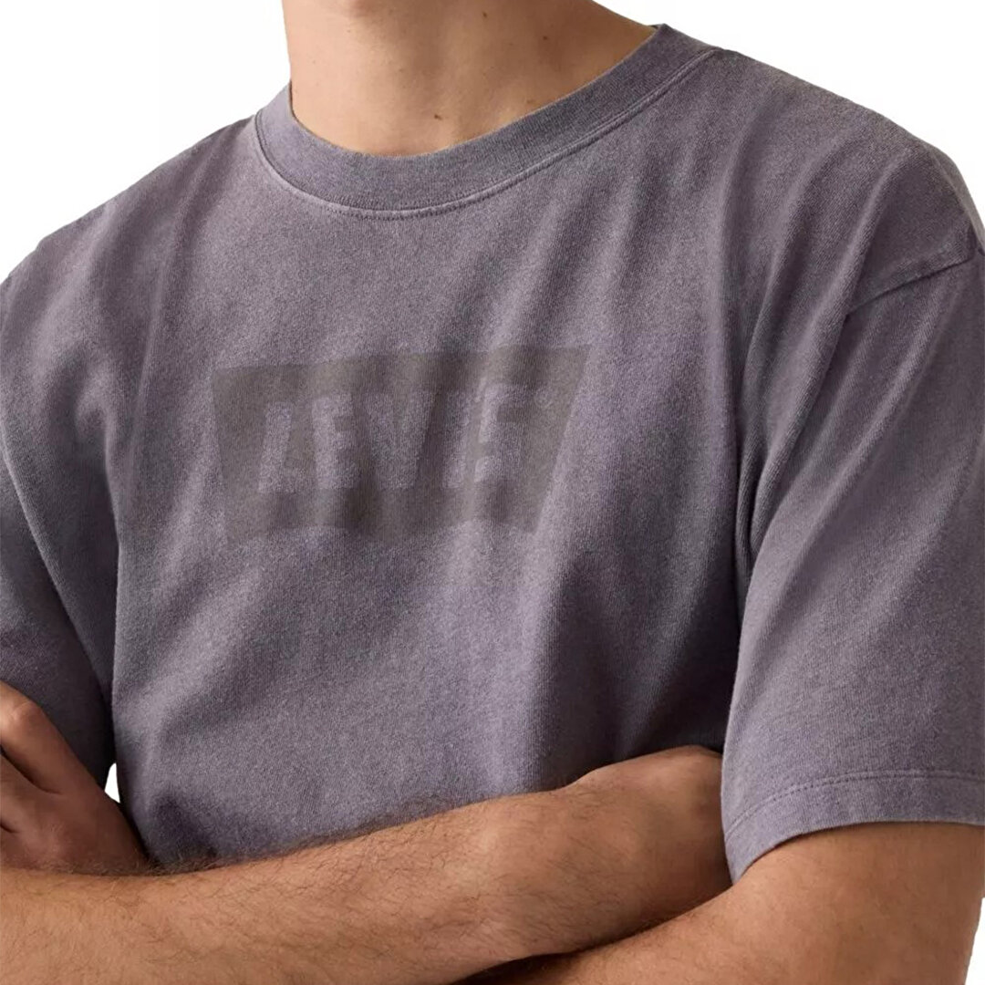 Levi's Vintage Fit Graphic Erkek Gri Tişört 87373-0407 - Sporthink