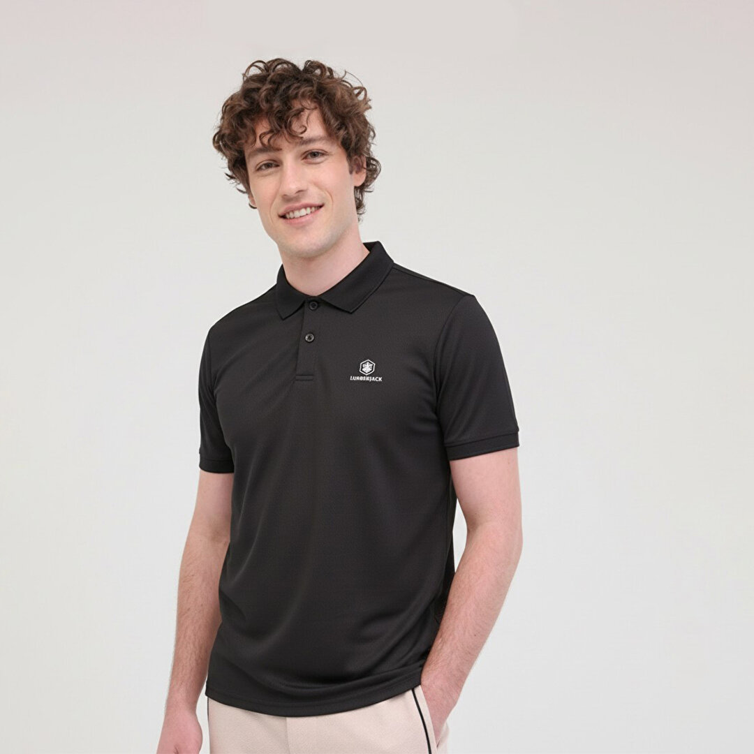 PoLo たぬき TANUKI Wappen Polo Shirt - Cotton Black – TANUKI STUDIO