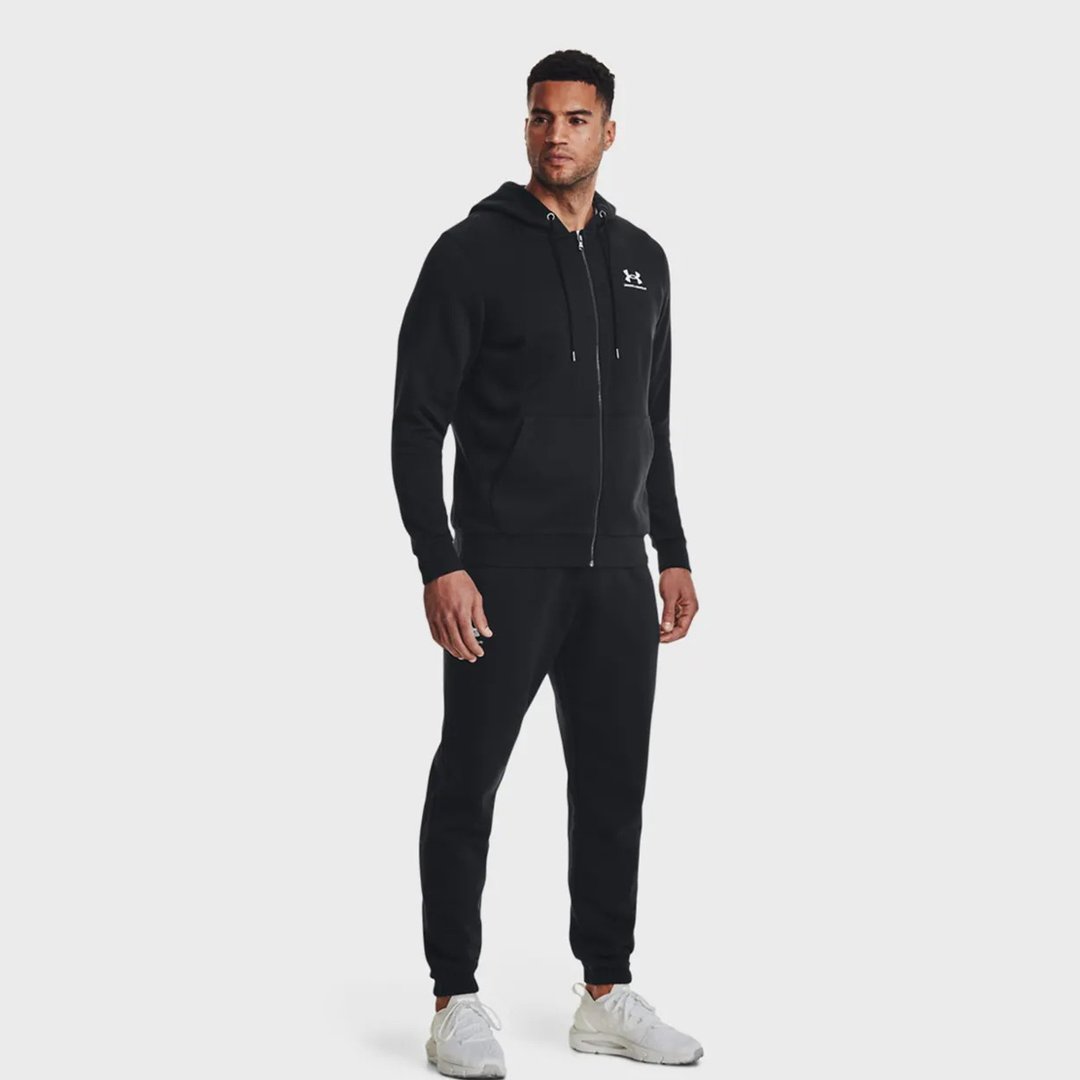 Under Armour Icon Fleece Erkek Siyah Ceket 1373881-001 - Sporthink