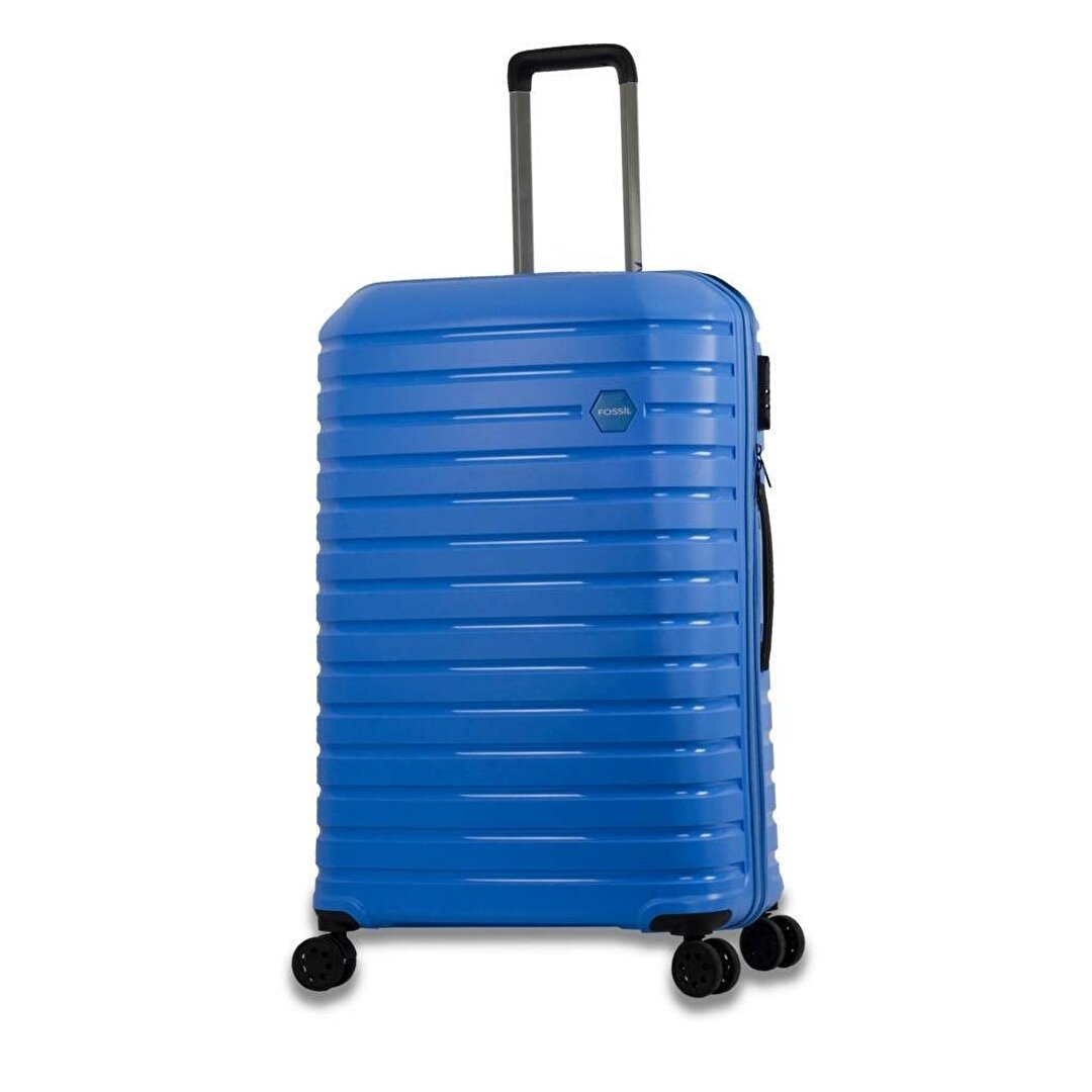 【P13531】WISH IN BLUE Fossil Büyük Boy Pp Valiz 1137 Lacivert Valiz VB001137-MV01