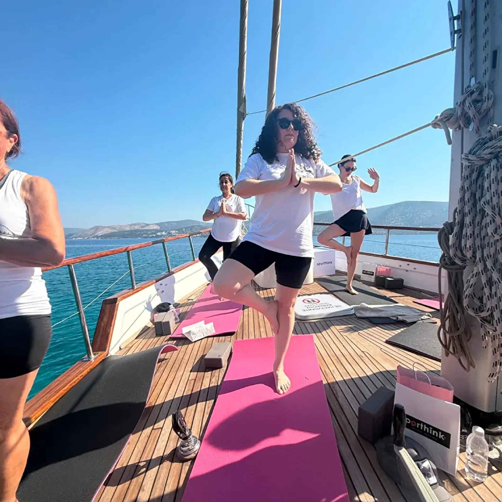 Yoga on a Yacht Etkinliğinde Sporthink Rüzgarı