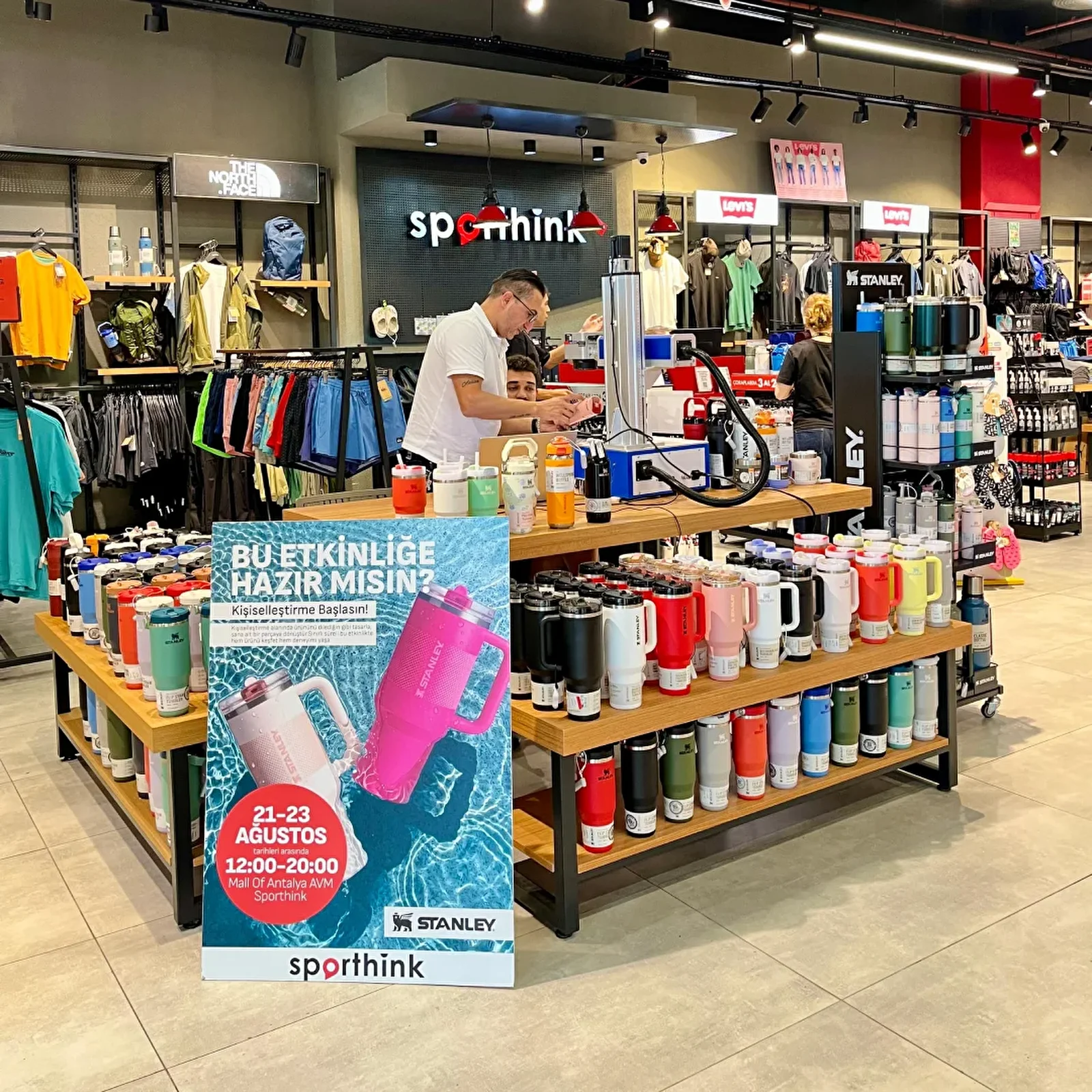 Sporthink ve Stanley'den Antalya'da Kişiselleştirme Buluşması!