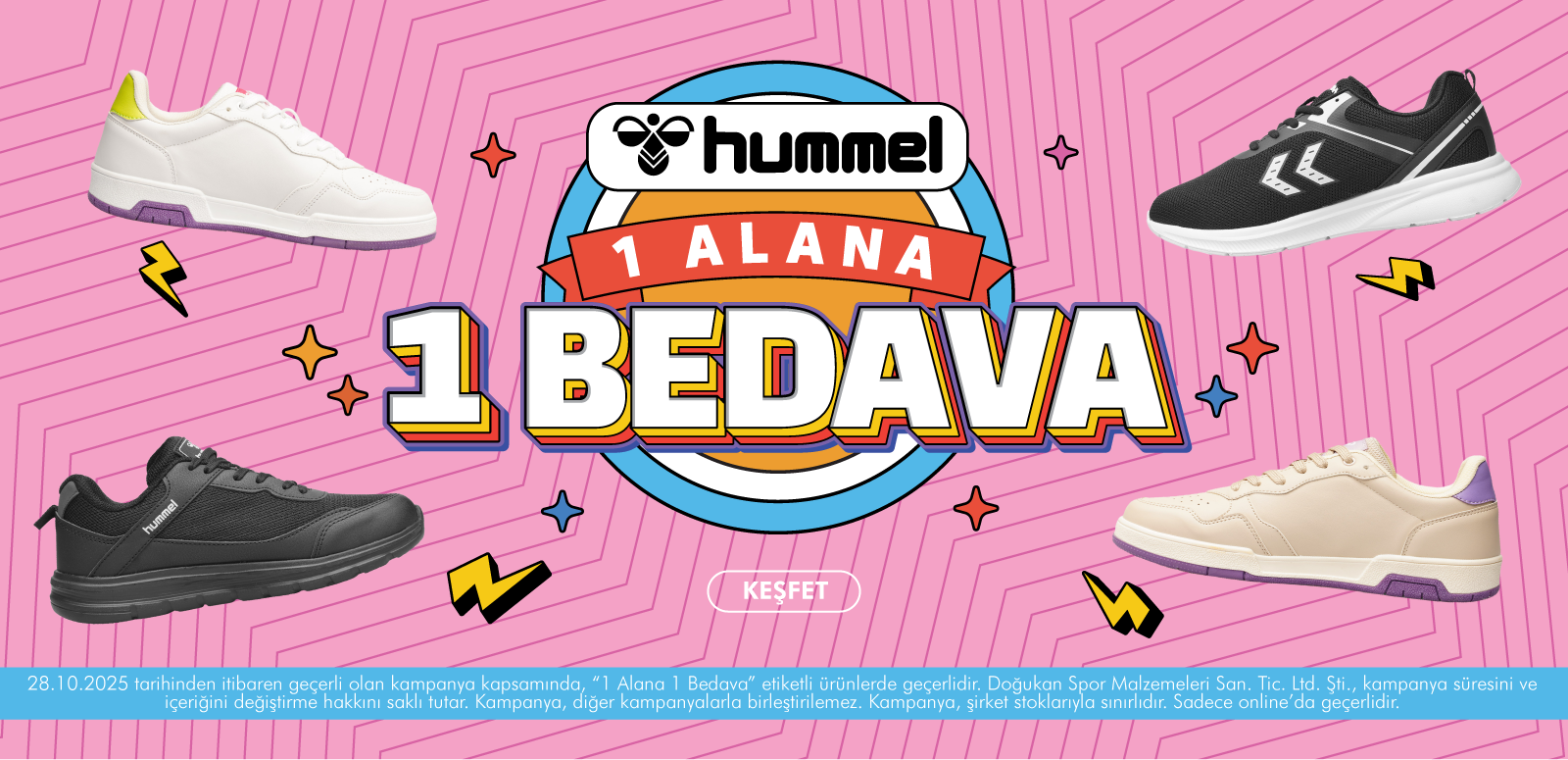 Seçili Hummel Ürünlerinde 1 Alana 1 Bedava