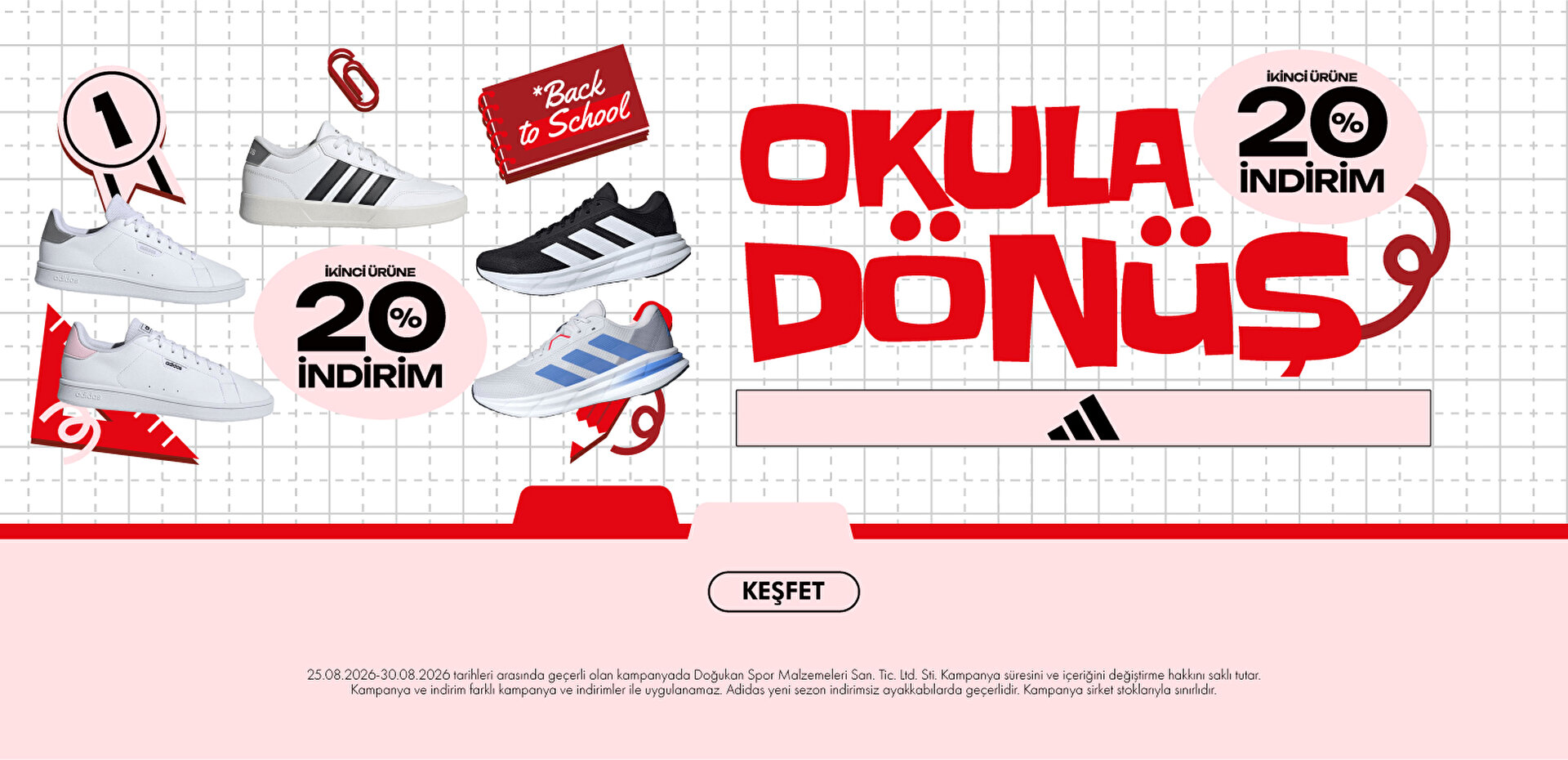 Slide | Adidas BTS 2. Ürüne %30 İndirim