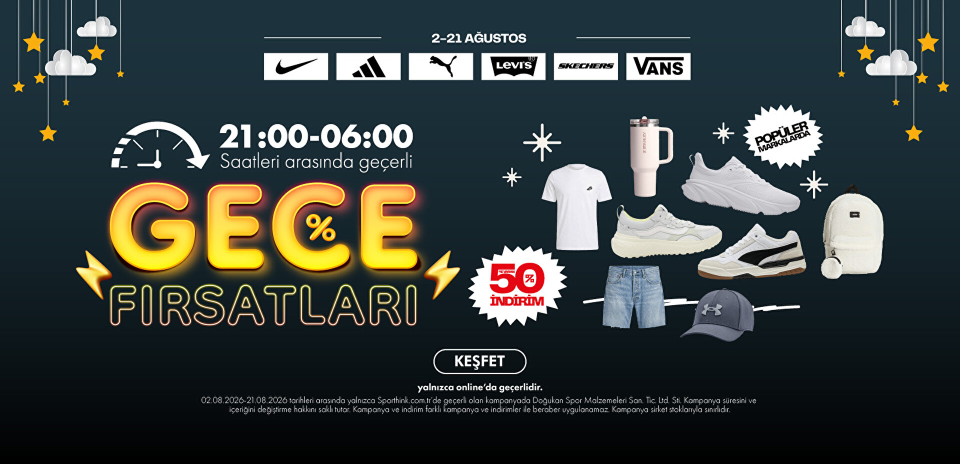 Slide | Gece Fırsatları