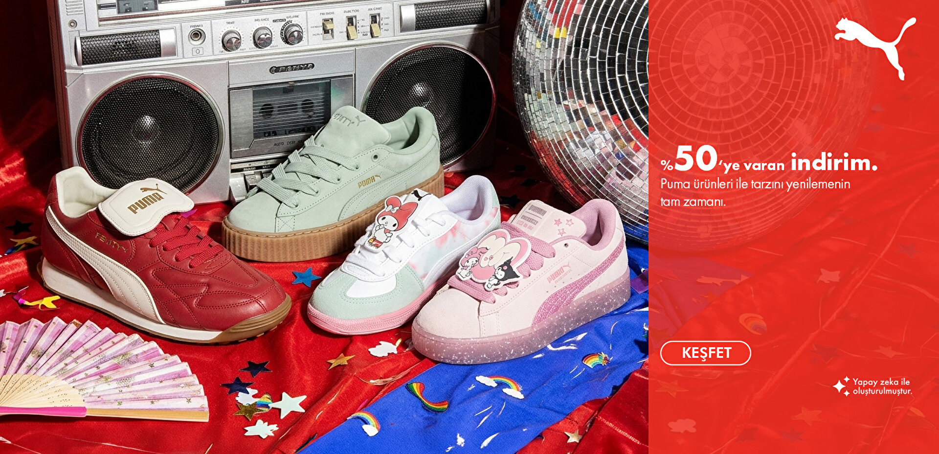 Slide | Puma %50'ye Varan 