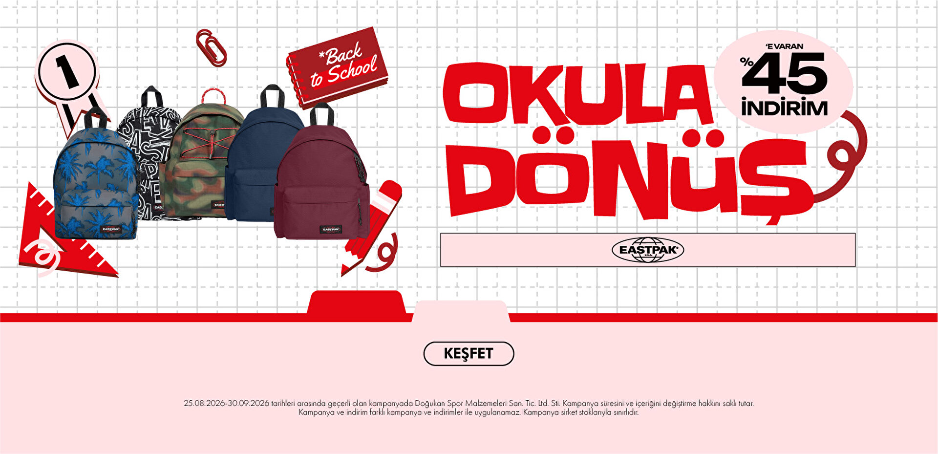 Slide | Back To School - Eastpak