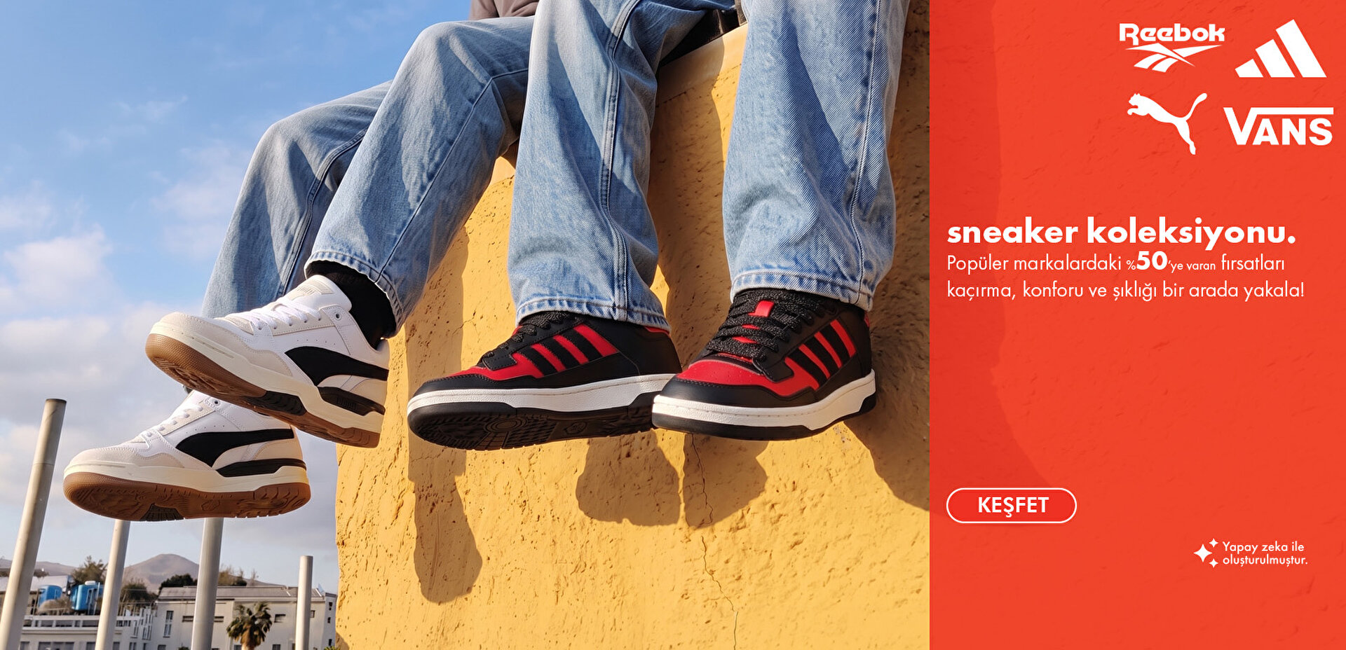 Slide | İndirimli Sneaker