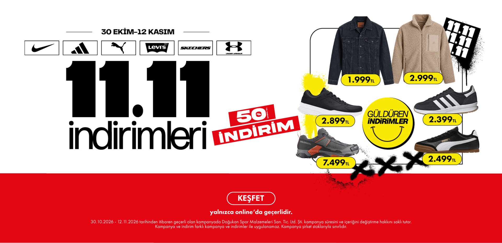 Slide | 11.11 İndirimleri