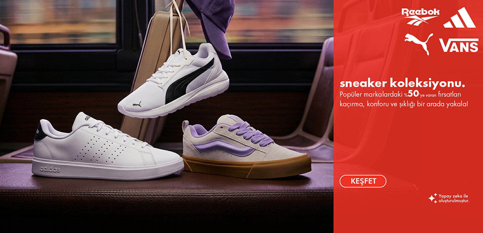 Slide | İndirimli Sneaker