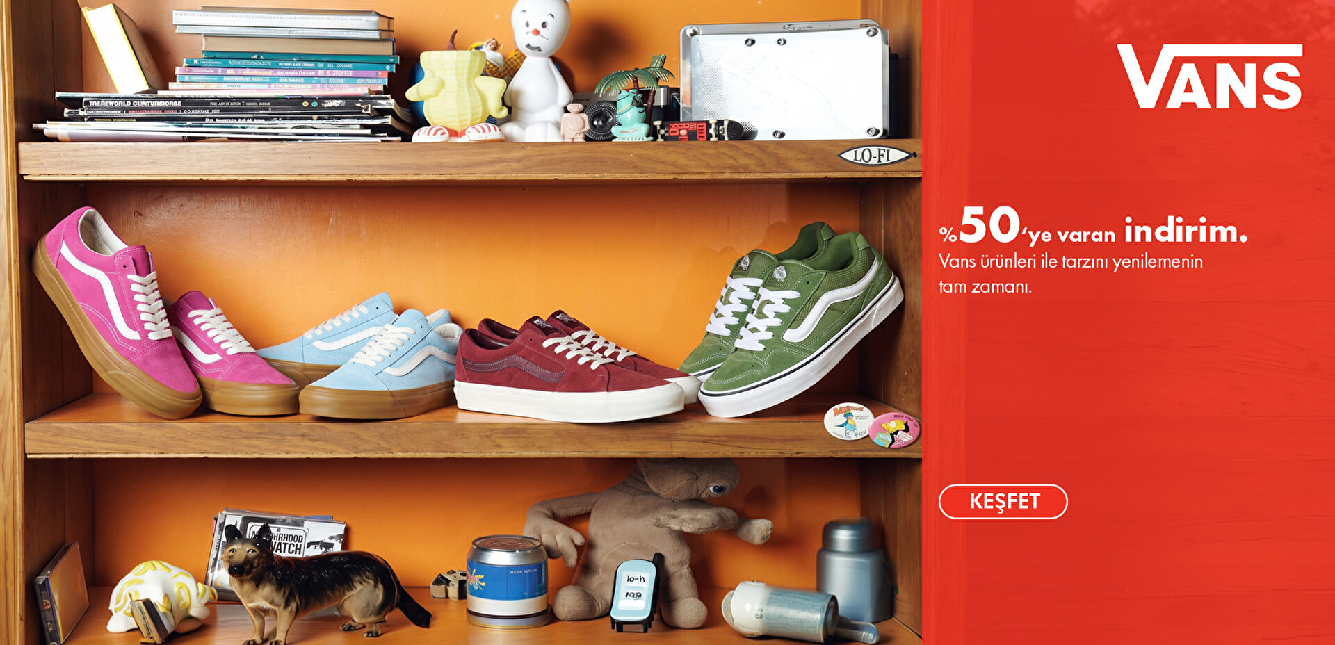 Slide | Vans %50'ye varan İndirimler