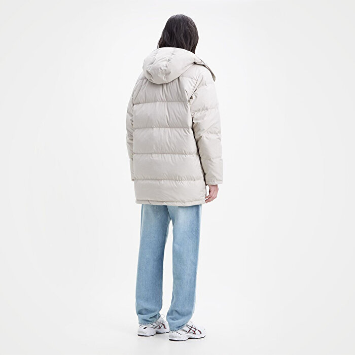 Levi's Fille Mid 2.0 Erkek Bej Kapüşonlu Mont