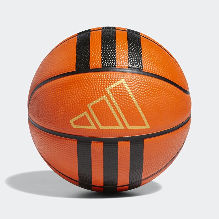 adidas 3 Stripes Rubber Mini Turuncu Basketbol Topu