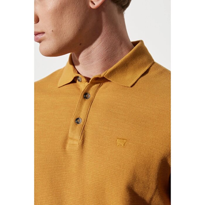 Wrangler Erkek Sarı Polo Yaka Tişört