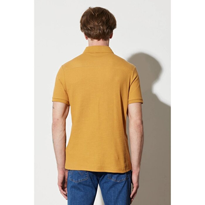 Wrangler Erkek Sarı Polo Yaka Tişört