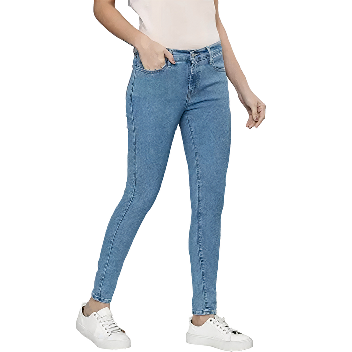 Levi's 710 Super Skinny Kadın Mavi Jean