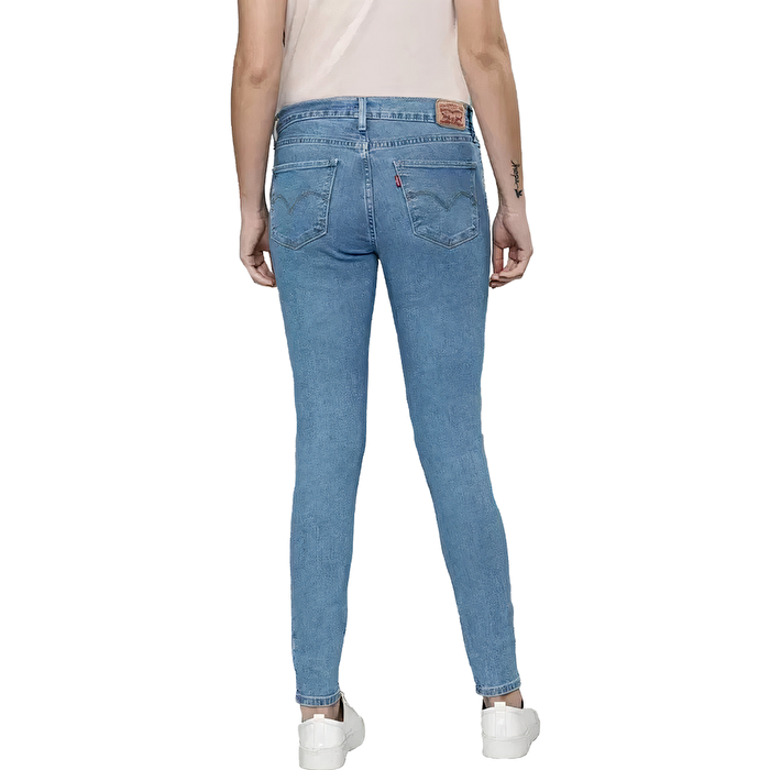 Levi's 710 Super Skinny Kadın Mavi Jean