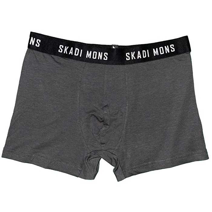 Skadi Mons Basic Erkek Gri Boxer