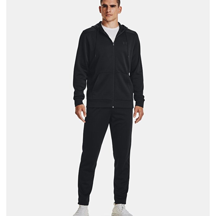 Under Armour Armour Fleece Erkek Siyah Kapüşonlu Ceket