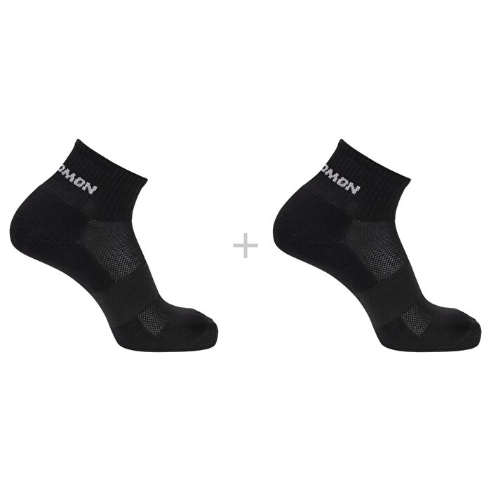 Salomon Evasion Ankle 2 Pack Siyah Çorap