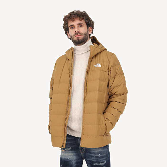 The North Face Aconcagua 3 Hoodie Erkek Kahverengi Kapüşonlu Mont