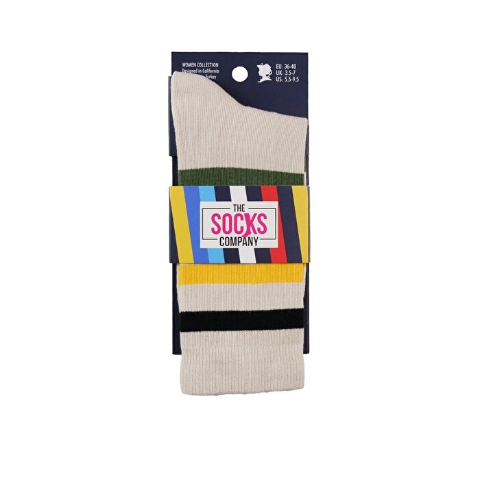 The Socks Company Kadın Desenli Çorap
