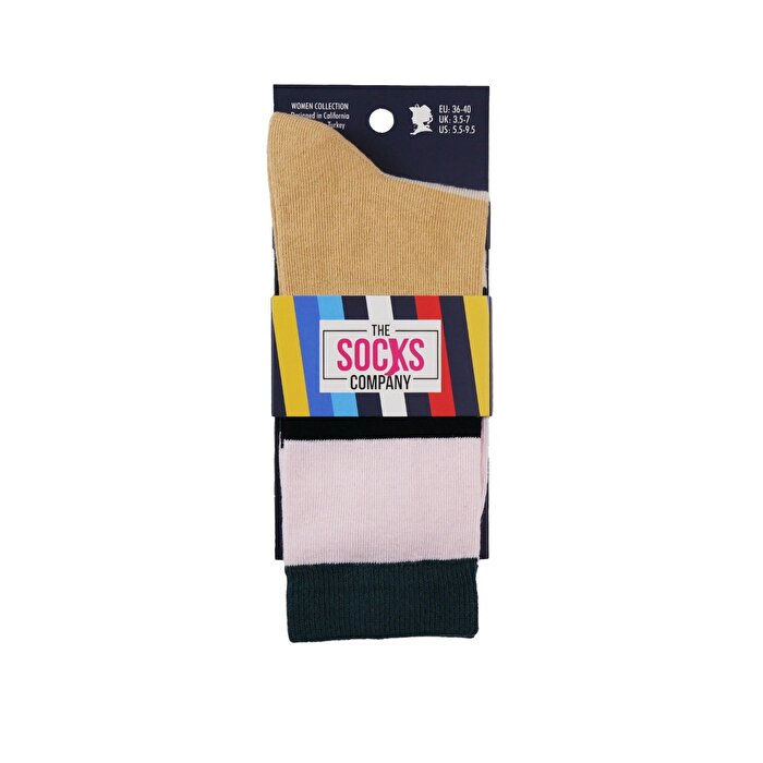 The Socks Company Kadın Desenli Çorap
