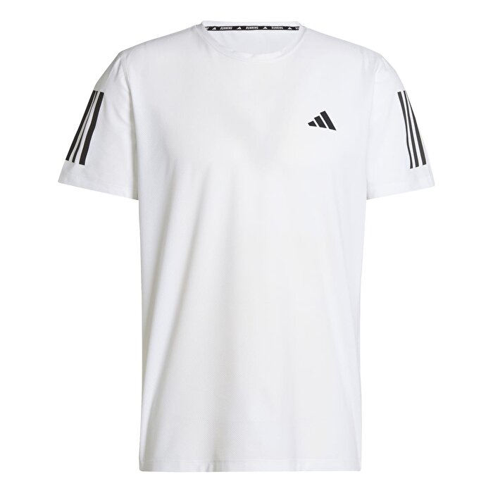 adidas Own the Run Erkek Beyaz Tişört