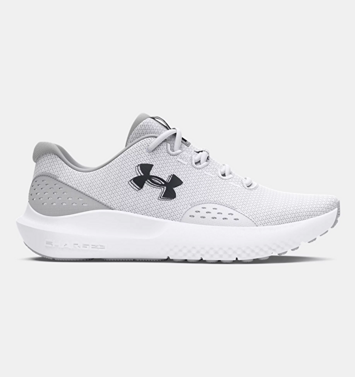 Under Armour Charged Surge 4 Erkek Gri Koşu Ayakkabısı