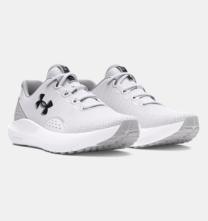 Under Armour Charged Surge 4 Erkek Gri Koşu Ayakkabısı