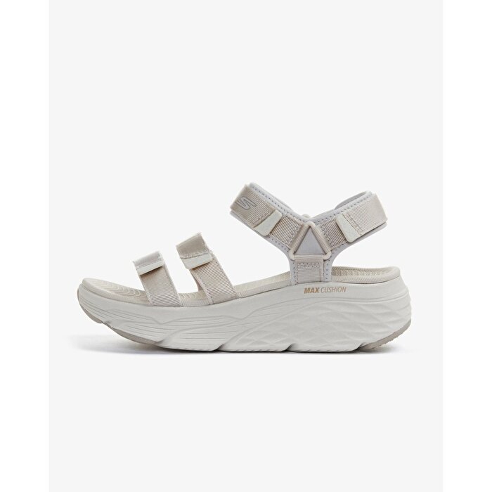 Skechers Max Cushioning Kadın Bej Sandalet
