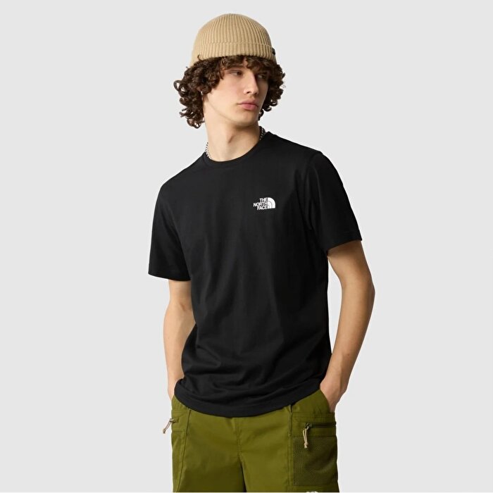 The North Face Simple Dome Erkek Siyah Yuvarlak Yaka Tişört