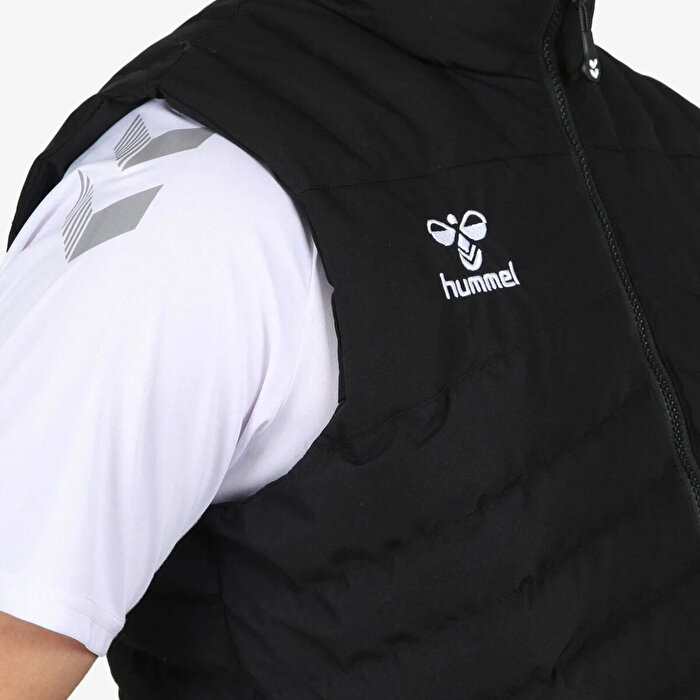 Hummel Winner Erkek Siyah Dik Yaka Yelek