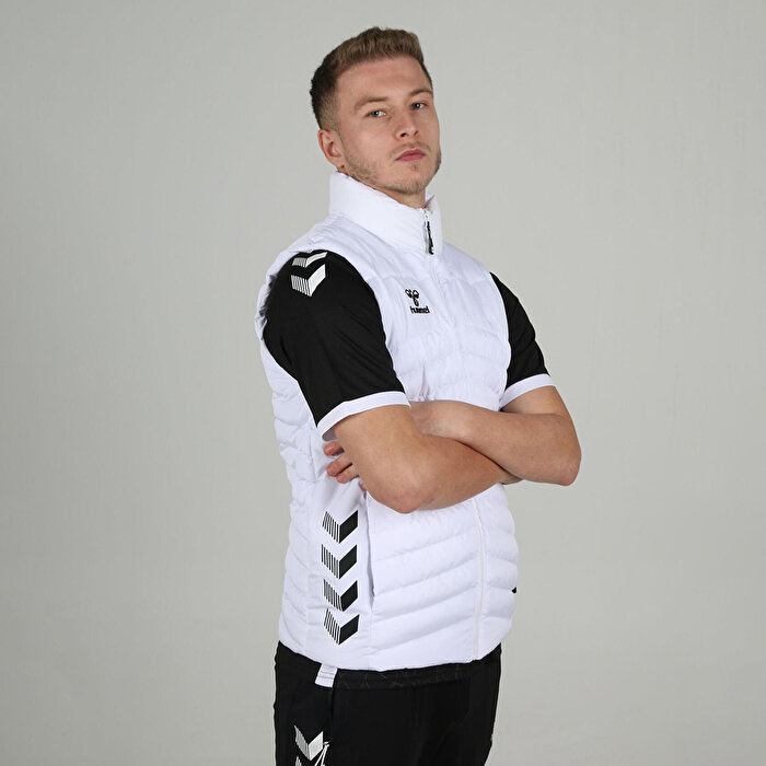 Hummel Winner Erkek Beyaz Kolsuz Yelek
