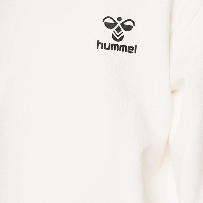 Hummel Arty Çocuk Beyaz Dik Yaka Sweatshirt