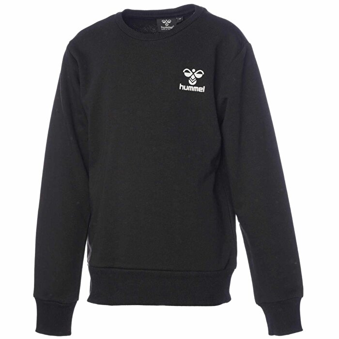 Hummel Arty Çocuk Siyah Dik Yaka Sweatshirt